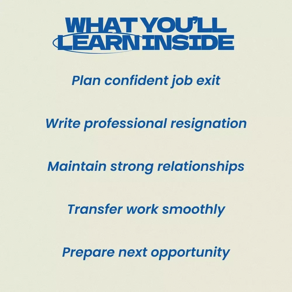 Graceful Exits: Your Smart Guide to Leaving a Job Smoothly | Professional Career Transition Guide, Resignation Strategy, and How to Transition Out of a Job Smoothly eBook