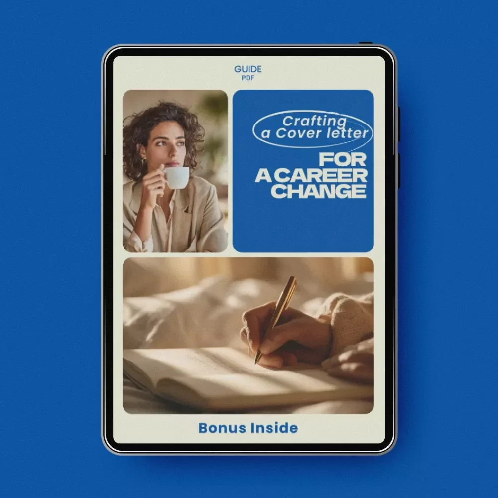 Crafting a Cover Letter for a Career Change Guide – How to Write a Cover Letter When Changing Careers, Career Switch Resume Companion, Job Transition Toolkit