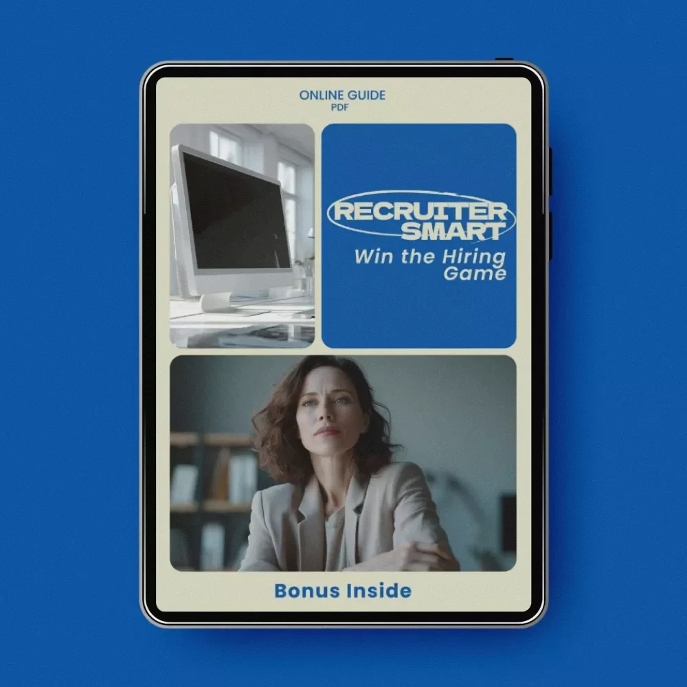Recruiter Smart: Win the Hiring Game – A Practical Guide on how to work with recruiters the right way for Job Seekers, Career Growth, and Landing Better Opportunities