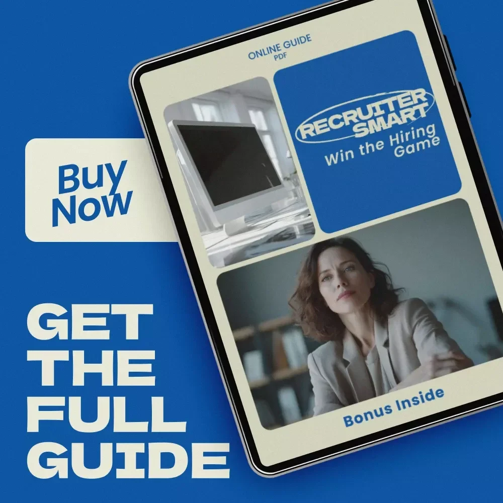 Recruiter Smart: Win the Hiring Game – A Practical Guide on how to work with recruiters the right way for Job Seekers, Career Growth, and Landing Better Opportunities