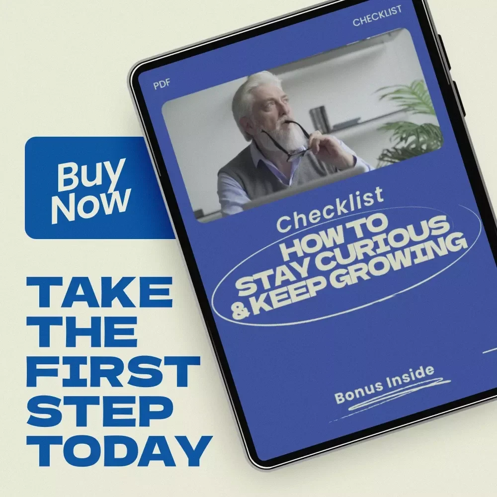Checklist: How to Stay Curious and Keep Growing – Personal Growth Checklist, Lifelong Learning Guide, Self Development Printable, Mindset & Curiosity Builder