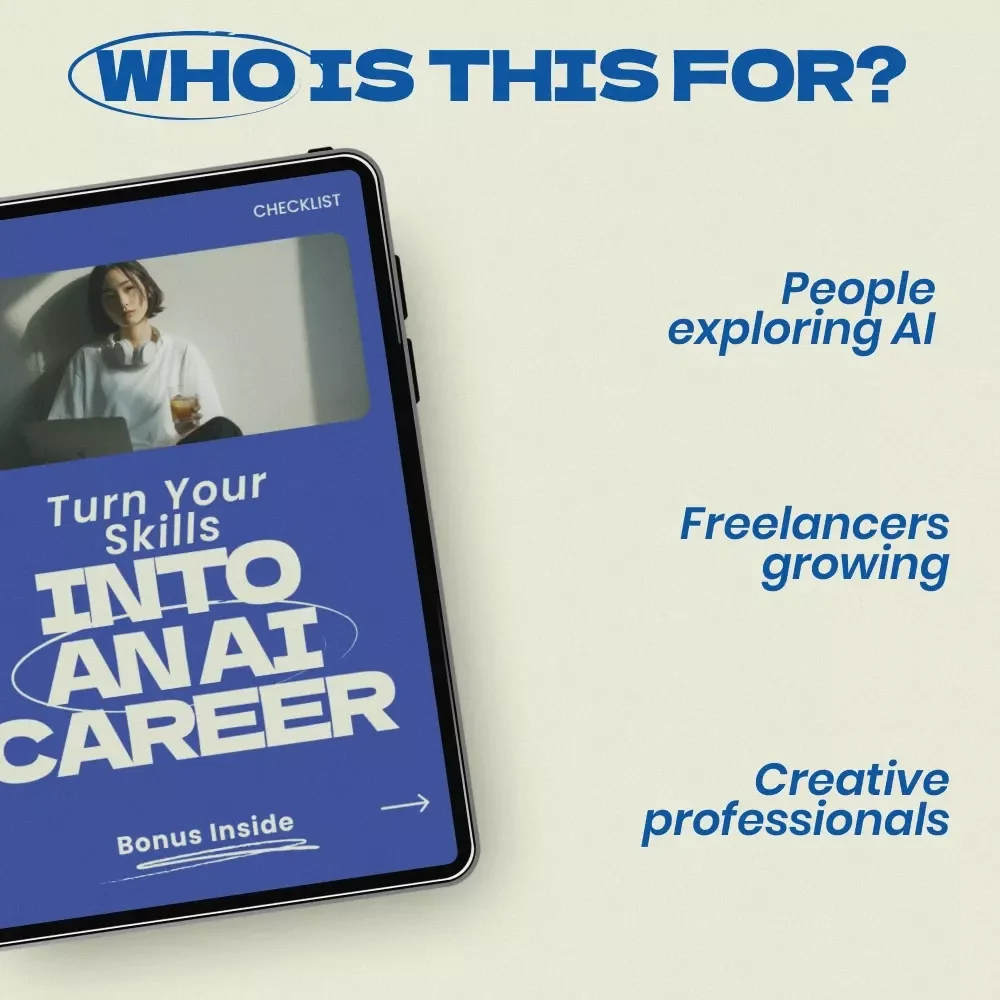 Turn Your Skills Into an AI Career Checklist – Discover ai career ideas based on your skills & Build a Future-Proof Path