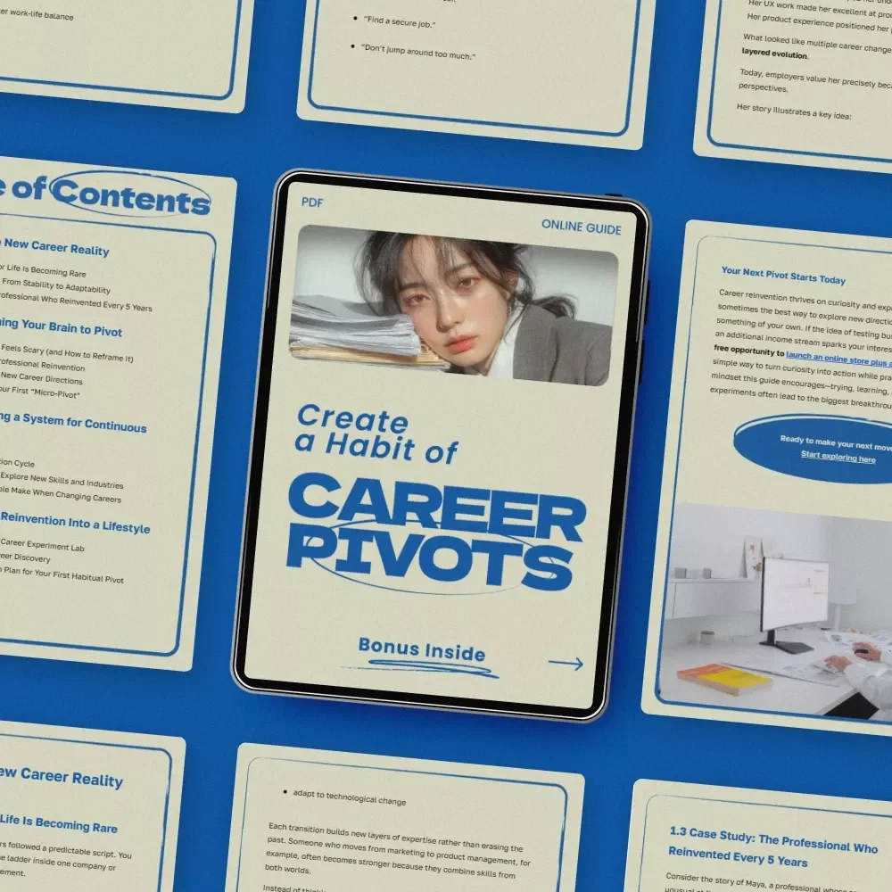 Create a Habit of Career Pivots: A Practical Guide on how to make career changes a habit, Reinvent Your Career Path, Explore New Opportunities, and Build a Future-Proof Professional Life