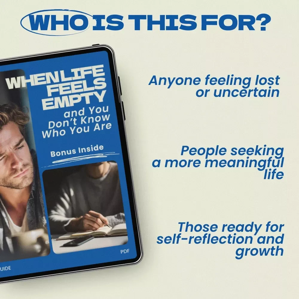 When Life Feels Empty and You Don’t Know Who You Are - A Guide to Rediscovering Yourself During an Identity Crisis