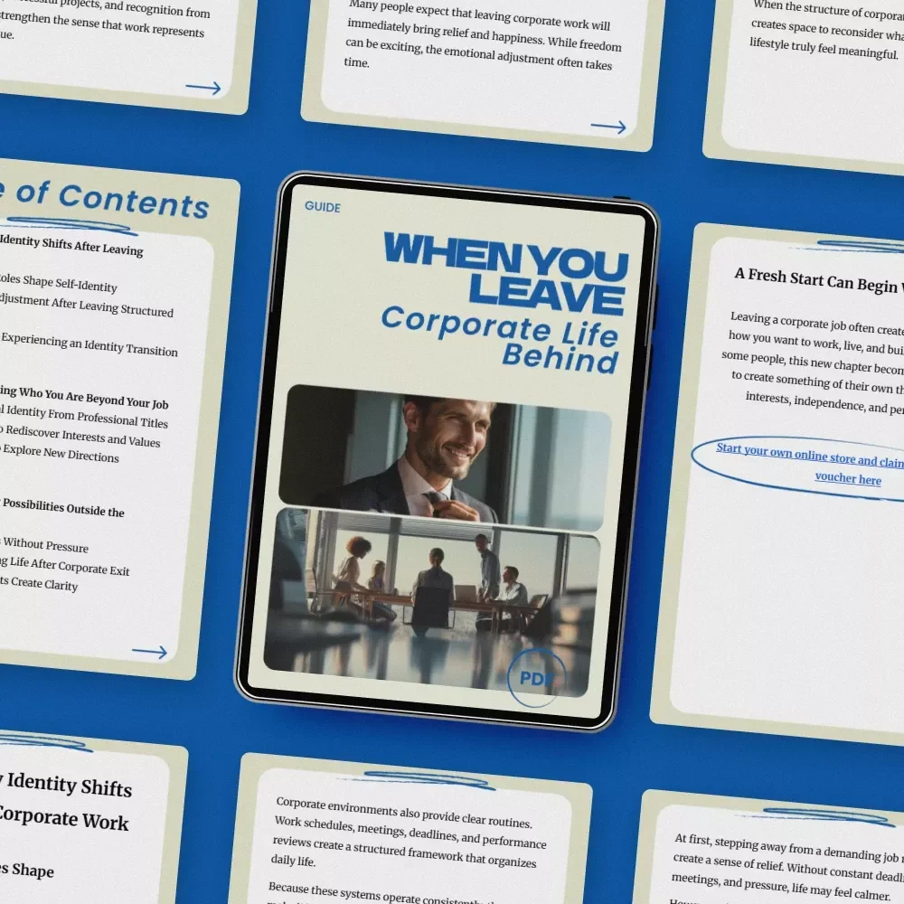 When You Leave Corporate Life Behind: A Guide to Overcoming Identity Crisis After Quitting Your Corporate Job