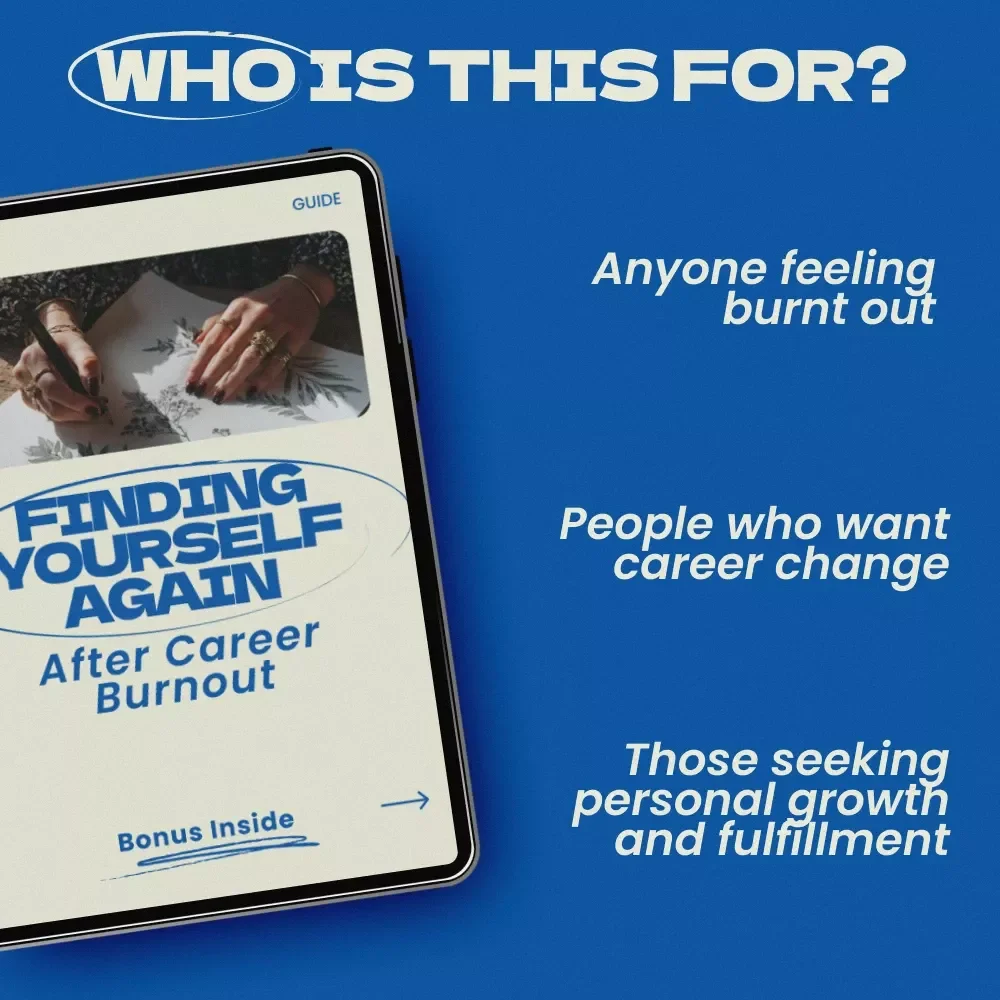 Finding Yourself Again After Career Burnout: A Step-by-Step Guide to Rebuilding Your Identity Post-Burnout