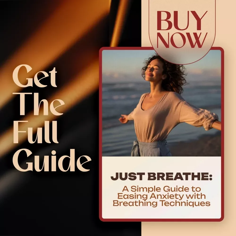 Just Breathe: A Simple Guide to Easing Anxiety with Breathing Techniques | Calm Breathing Guide | Breathing Techniques for Anxiety | Digital Download PDF