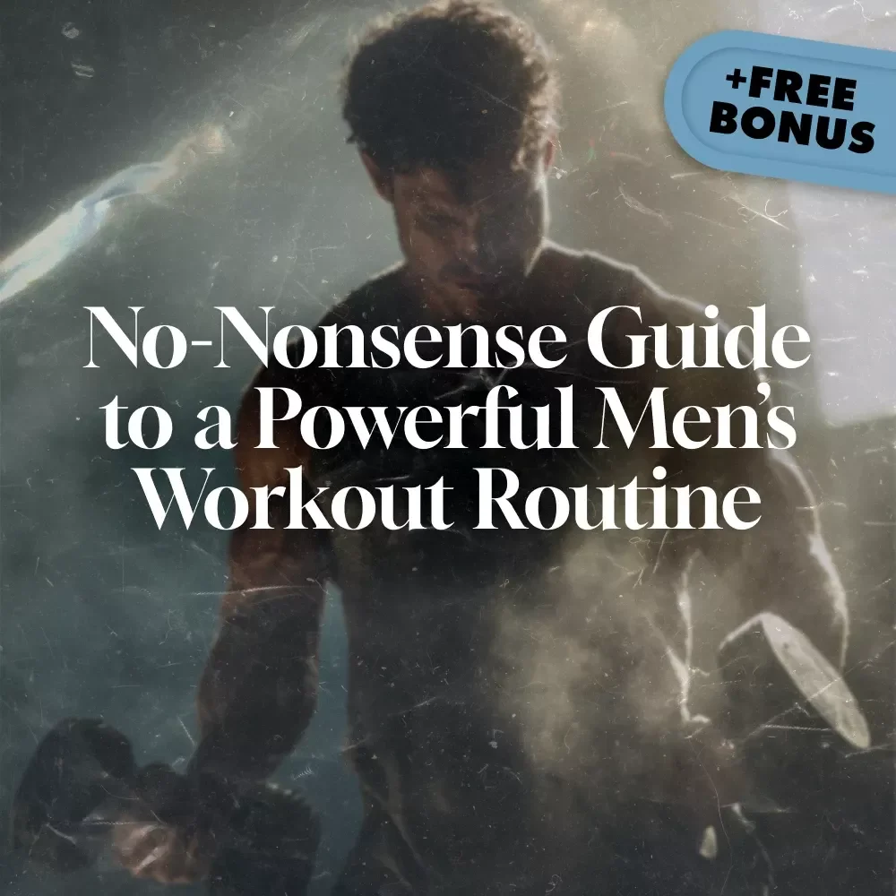 Built for Strength: No-Nonsense Guide to a Powerful Men’s Workout Routine | Digital Download | Workout Routine for Men | Strength Training Guide