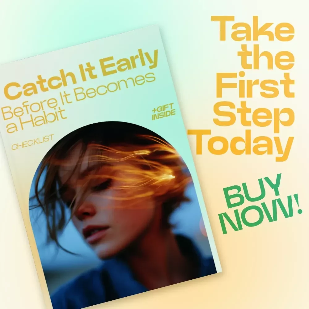 Catch It Early Before It Becomes a Habit – Printable Checklist for How to Notice Bad Habits Before They Grow, Self Awareness & Habit Tracking Tool