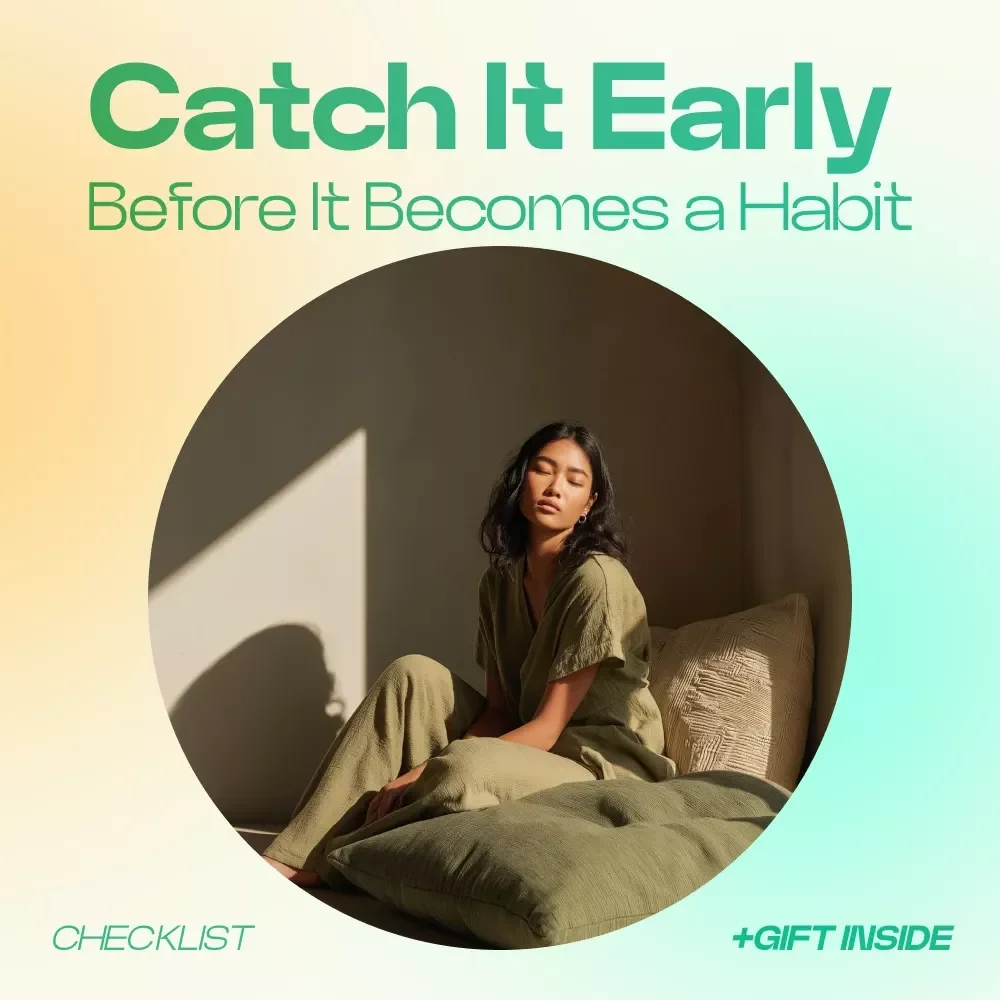 Catch It Early Before It Becomes a Habit – Printable Checklist for How to Notice Bad Habits Before They Grow, Self Awareness & Habit Tracking Tool