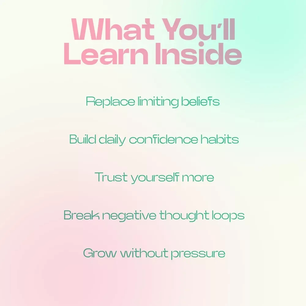Confidence Starts Within and Grows Outward – A Practical eBook for Building Confidence from the Inside Out, Self-Worth, Mindset Growth & Daily Confidence Habits