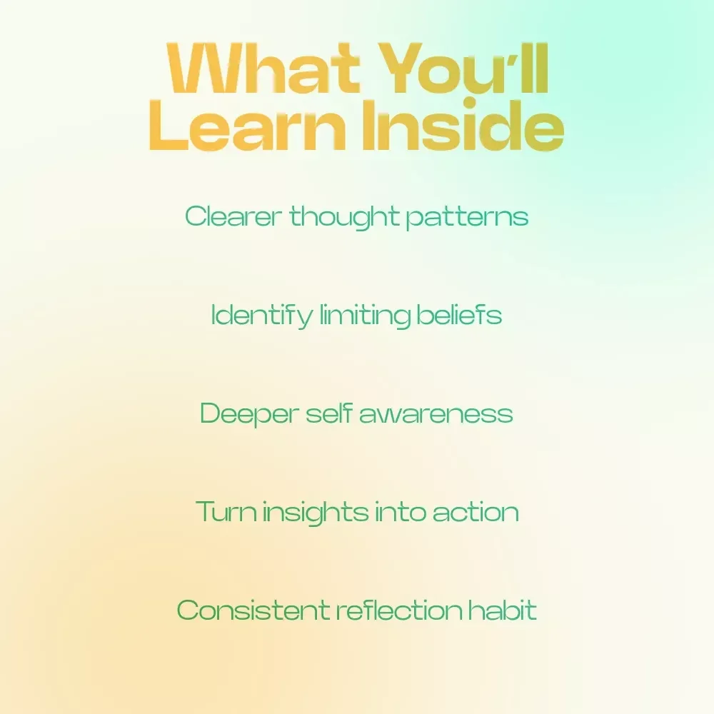 Think Deeper With AI and Actually Understand Yourself – AI for Self Reflection and Journaling Prompts Checklist for Mindset Clarity, Self Discovery, and Personal Growth