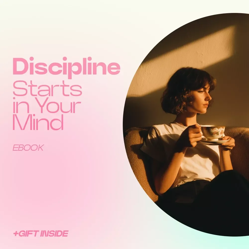 Discipline Starts in Your Mind – Digital Guide on how to build discipline through mindset | Self-Discipline eBook, Habit Building System, Productivity & Mental Strength Toolkit