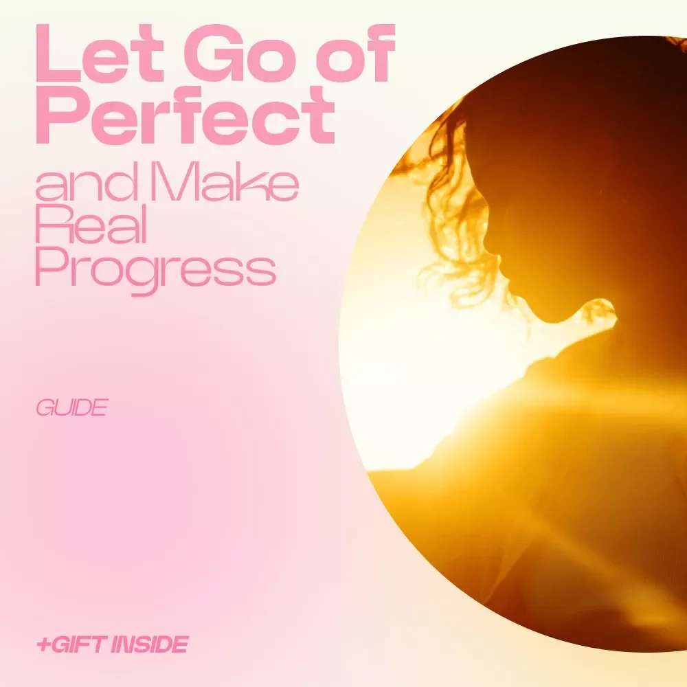 Let Go of Perfect and Make Real Progress – A Practical Guide on how to control perfectionism, Stop Overthinking, Build Better Habits, and Take Consistent Action