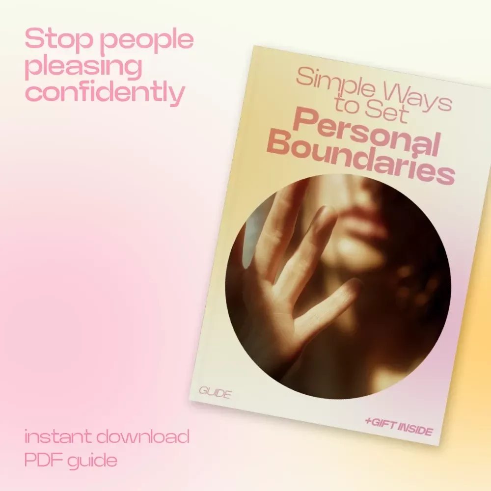 Simple Ways to Set Personal Boundaries: A Practical Guide on how to stop people pleasing and set boundaries, Build Confidence, Say No Without Guilt, and Reclaim Your Time