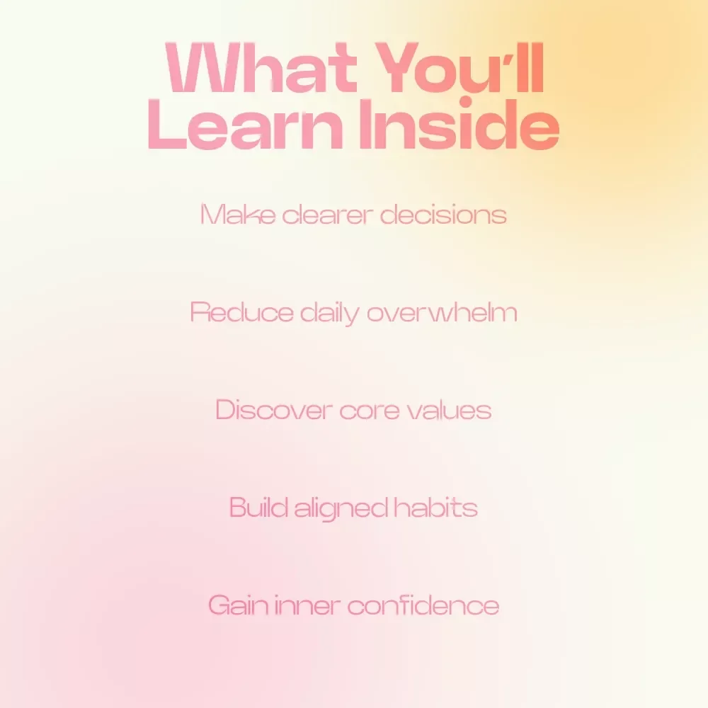 When Your Mindset Matches What Truly Matters – A Transformational Guide on How Mindset Connects with Values for Clarity, Purpose, and Intentional Living