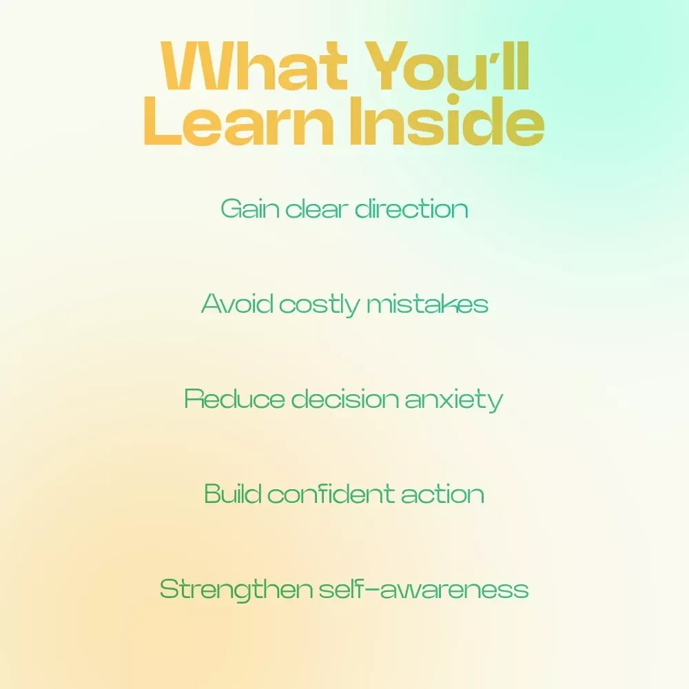 Before You Flip Your Life Upside Down – Printable Checklist | Questions to Ask Before Changing Your Life | Clarity & Decision-Making Guide