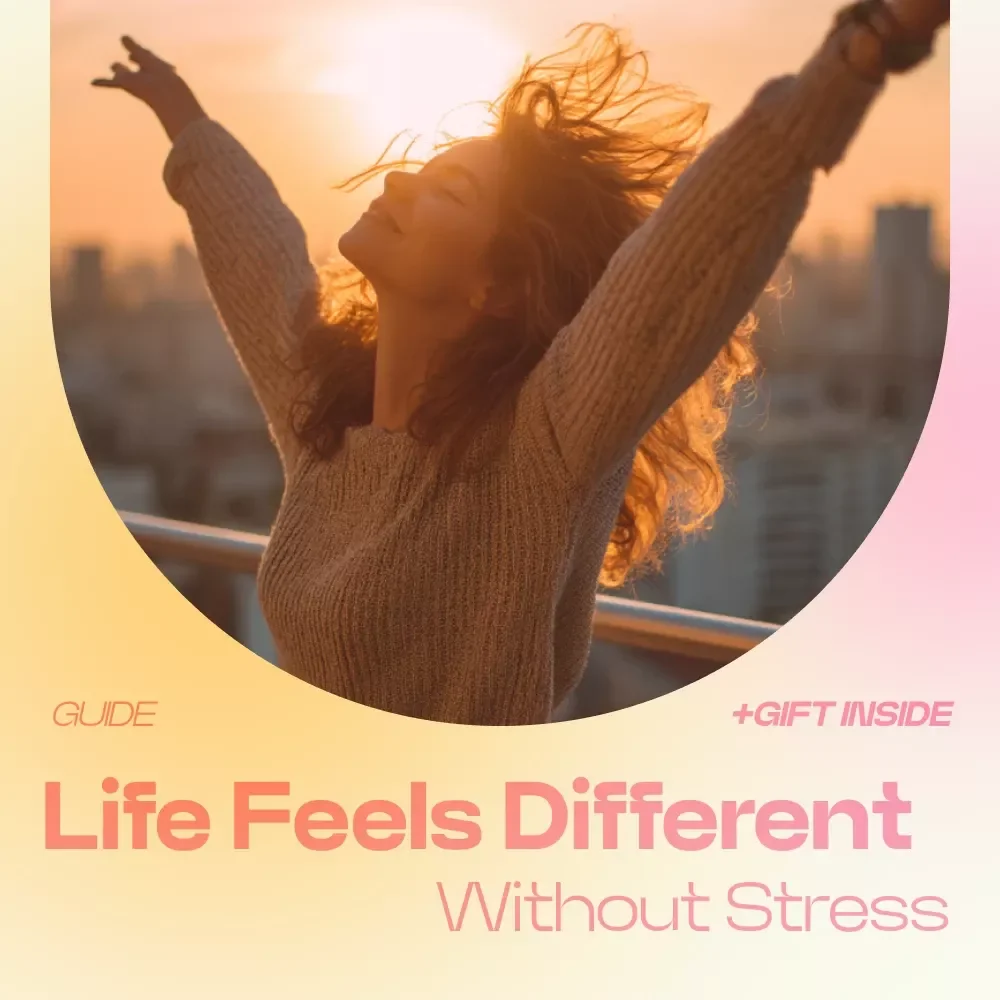 Life Feels Different Without Stress Guide – why freedom from stress matters, Digital eBook for Calm Living, Burnout Recovery & Mind Clarity