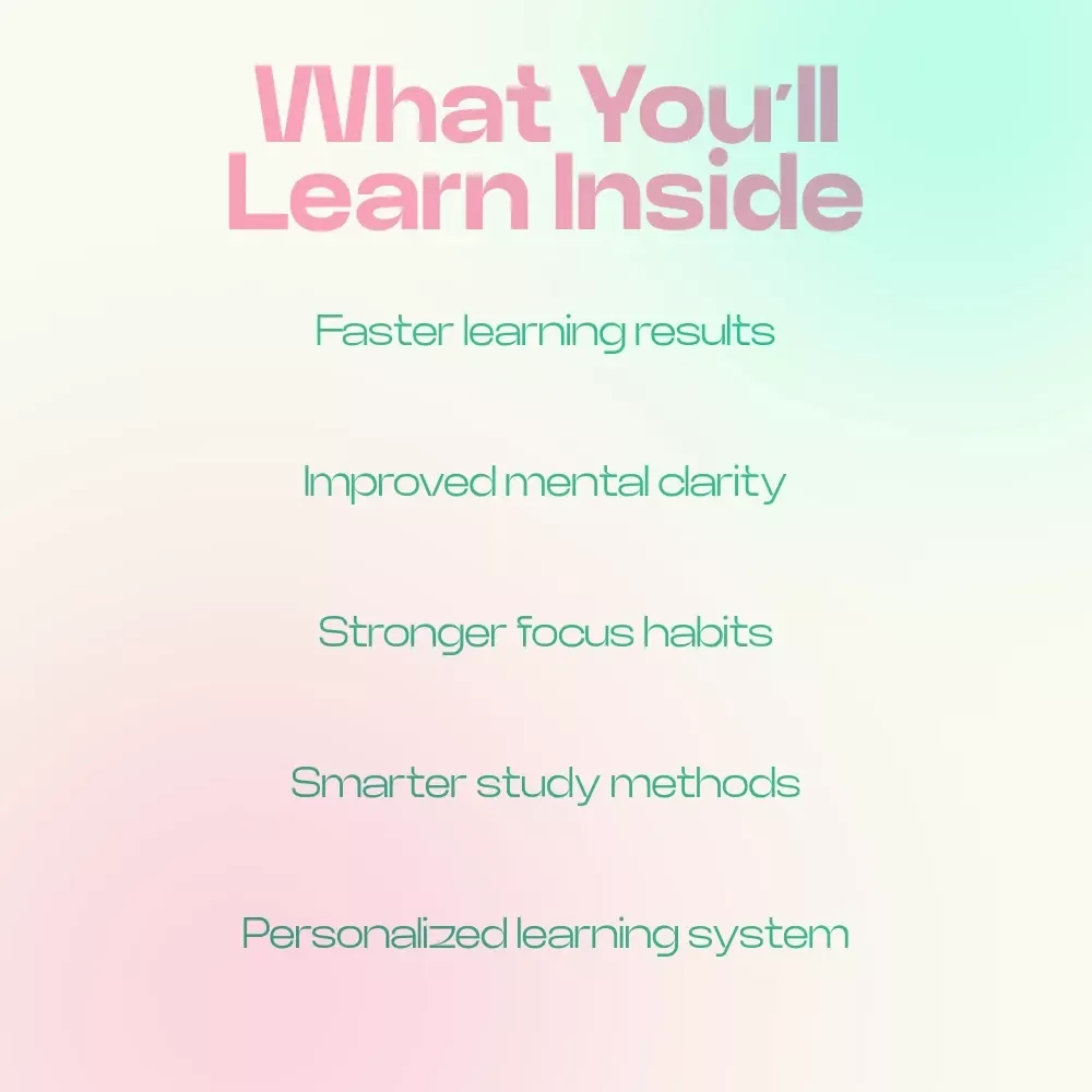 Speed and Learning Made Simple – How Thinking Speed Affects Learning Guide, Brain Training eBook, Study Skills, Cognitive Processing & Focus Improvement Digital Download