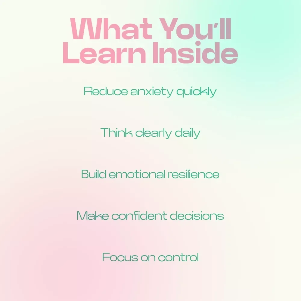 Stay Steady in Uncertain Times – Mindset Practices for Handling Change and Uncertainty eBook, Emotional Resilience Guide, Mental Clarity & Calm Thinking Toolkit