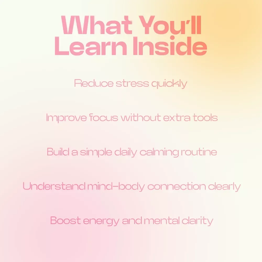 Calm Mind Starts With Breath – A Science-Based Guide on how breathing affects calm and focus for Mental Clarity, Stress Relief & Daily Focus Reset