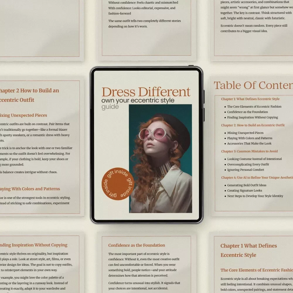 Dress Different Own Your Eccentric Style Guide – Eccentric Style Tips for Bold Personal Fashion, Unique Outfit Ideas & Signature Look Creation
