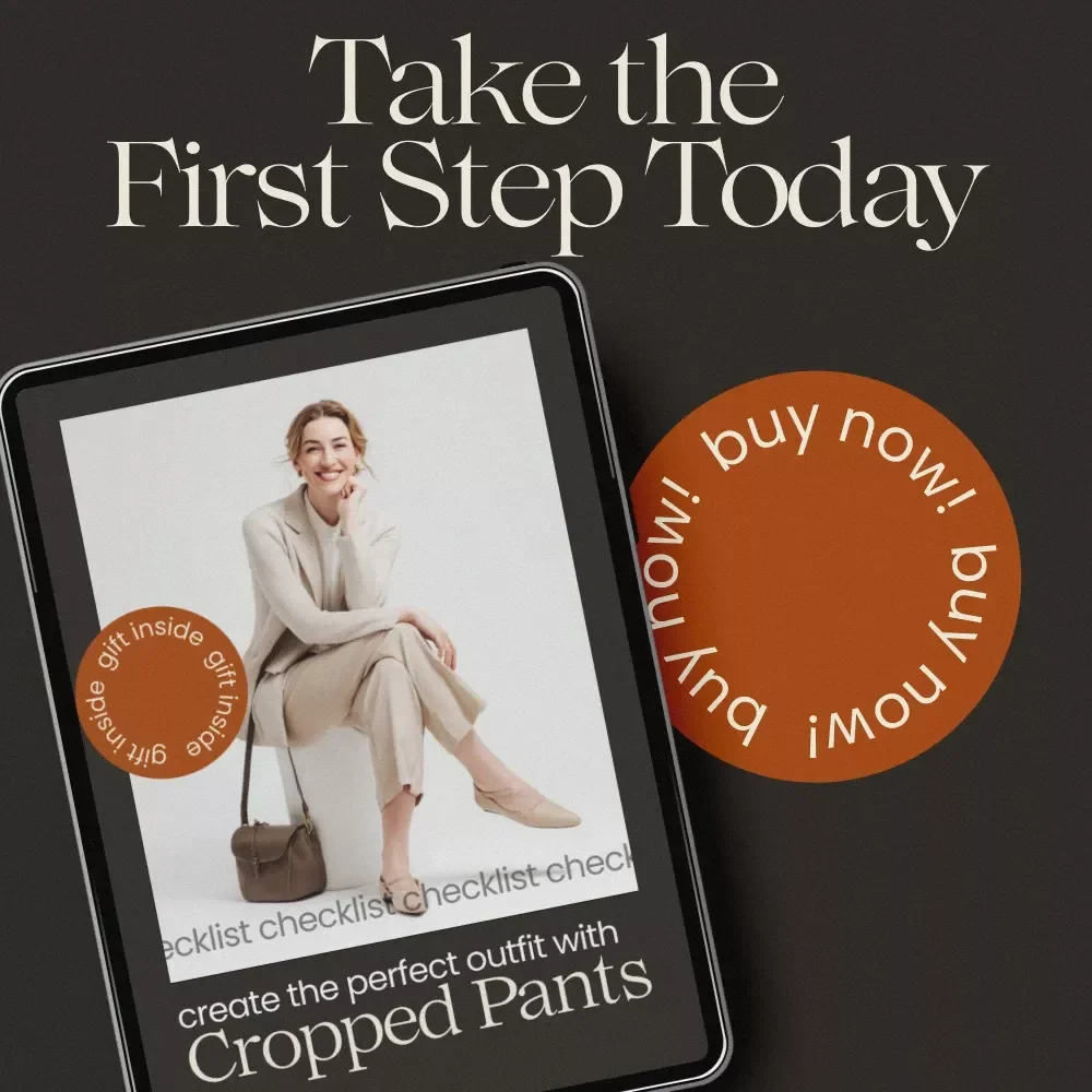 Create the Perfect Outfit with Cropped Pants – Stylish Checklist Guide for How to Style Cropped Pants Effortlessly, Everyday Outfit Planner Digital Download