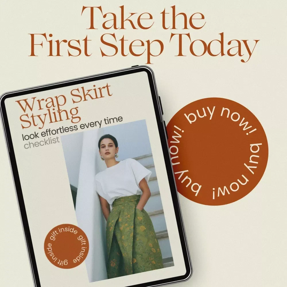 Wrap Skirt Styling Checklist Look Effortless Every Time – wrap skirt how to wear Guide, Outfit Planning Checklist, Style System Download