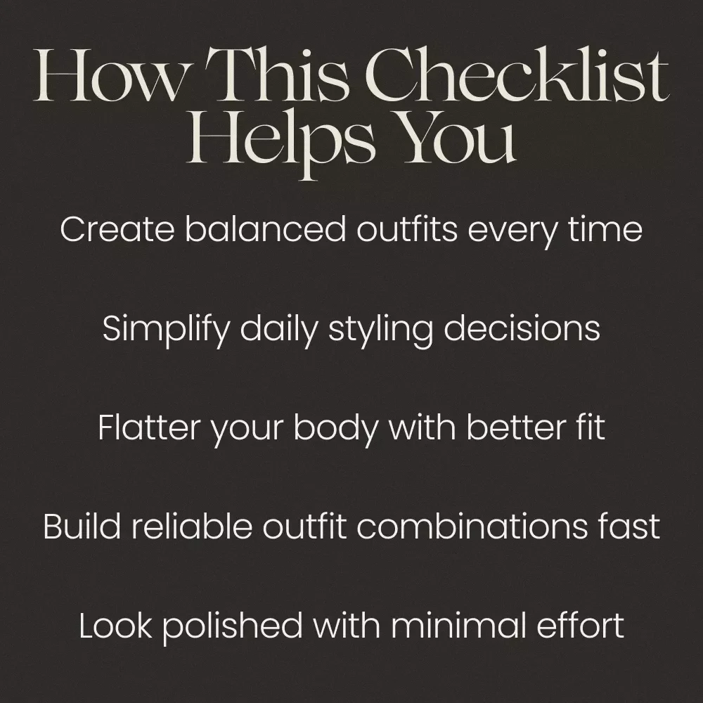How to Style Pleated Pants Step by Step – Pleated Pants Outfit Checklist, Minimal Wardrobe Styling Guide, Everyday Outfit Planning Printable