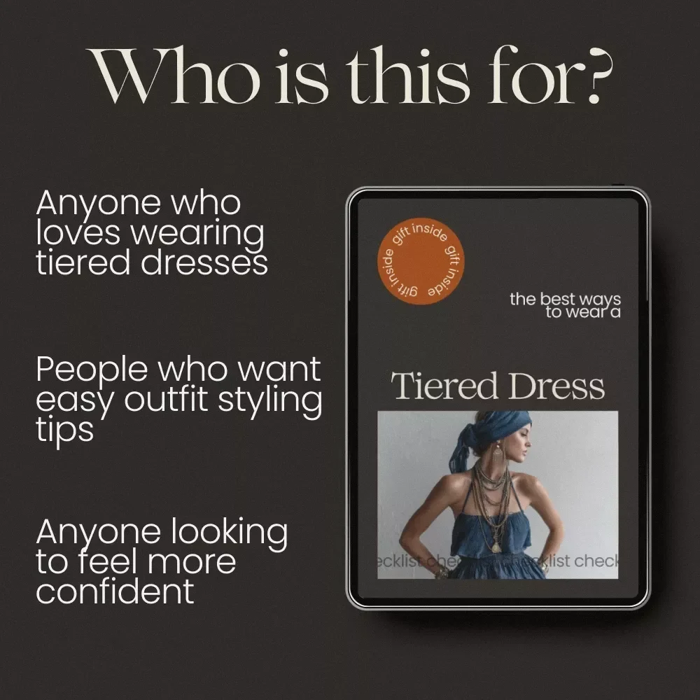 The Best Ways to Wear a Tiered Dress – Stylish Checklist Guide | How to Style a Tiered Dress for Every Occasion, Outfit Ideas & Fashion Tips
