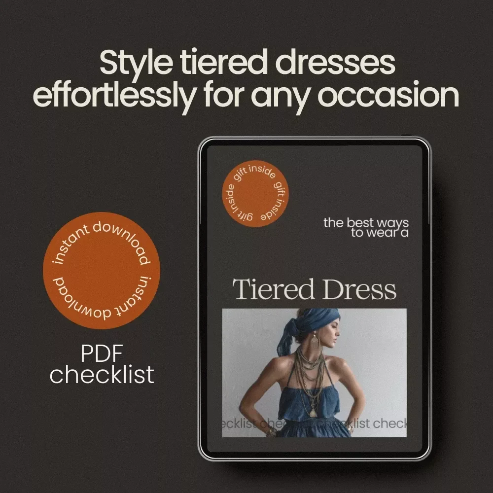 The Best Ways to Wear a Tiered Dress – Stylish Checklist Guide | How to Style a Tiered Dress for Every Occasion, Outfit Ideas & Fashion Tips