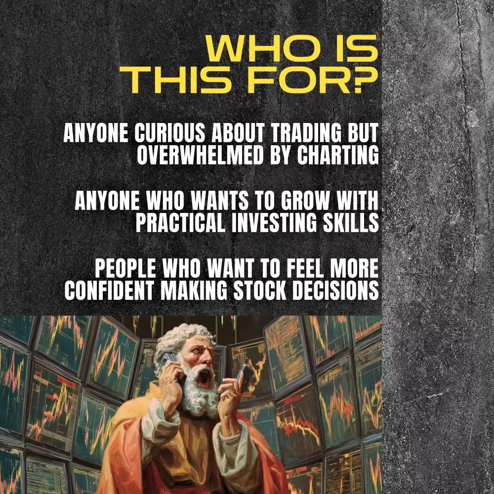 The Stock Chart Decoder Checklist | How to Read Stock Charts Guide | Digital Download for Beginners & Traders