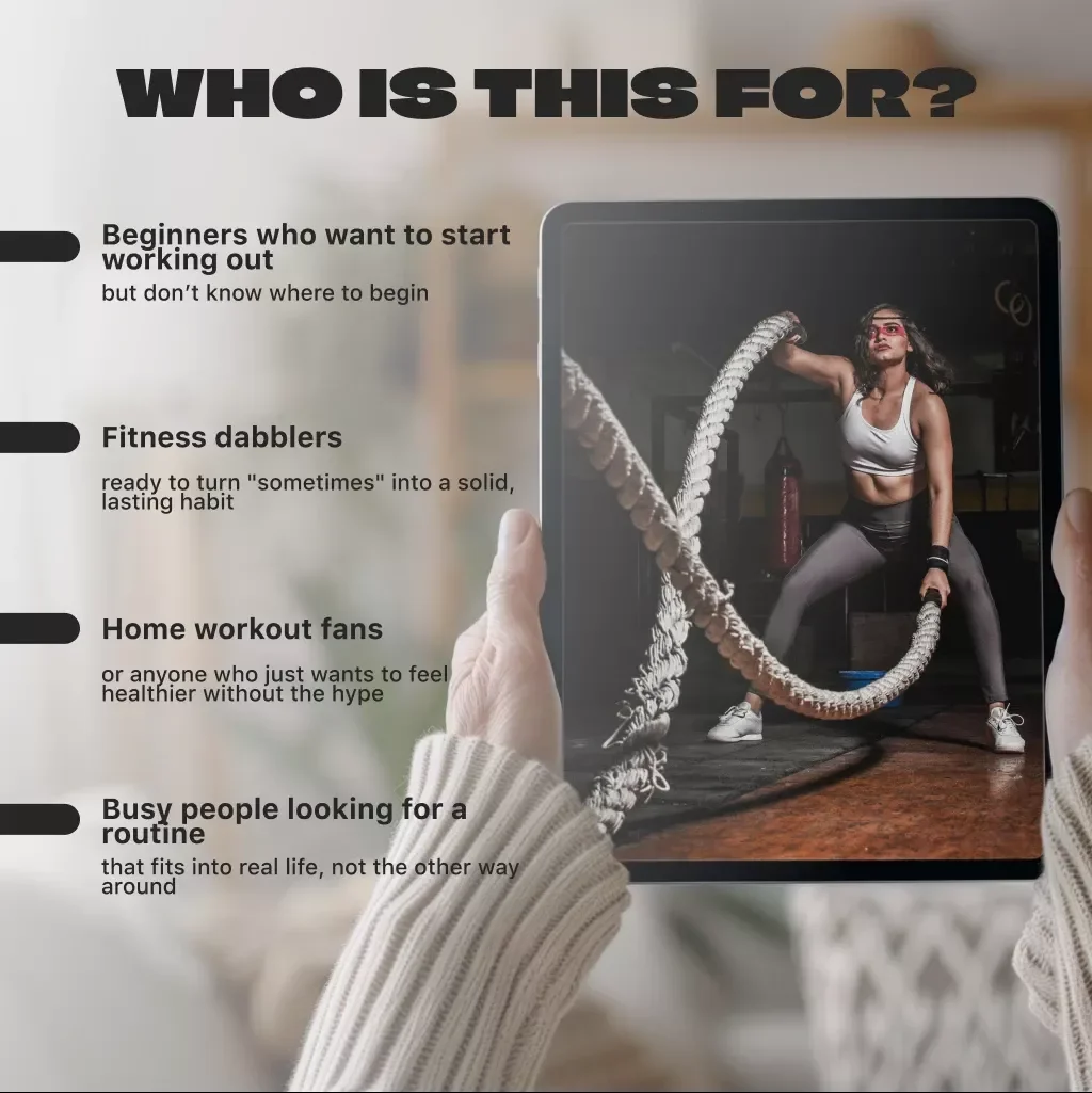 The Smart Start Workout: Build a Routine That Actually Sticks | Digital Guide for Creating a Workout Routine That Works | Beginner Fitness Routine eBook