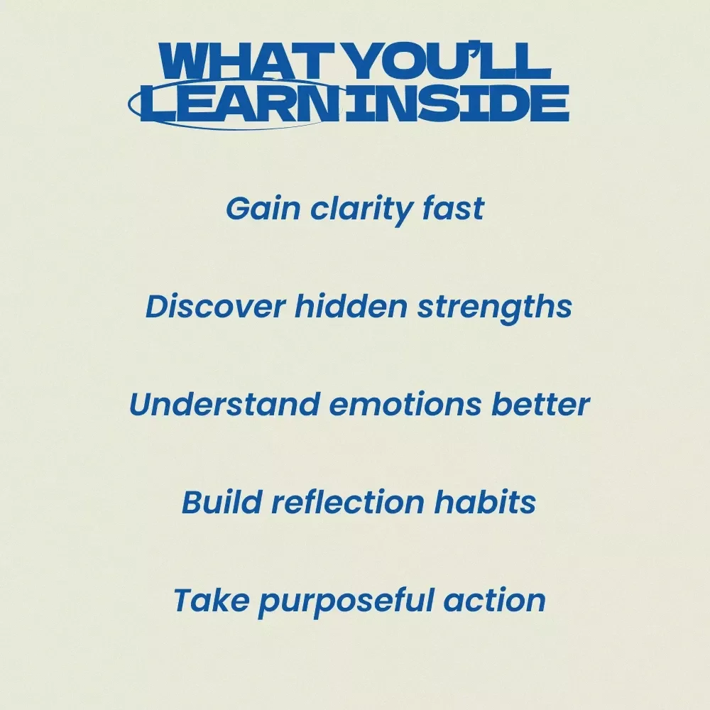 Discover Yourself Through Better Questions – AI Prompts for Self Discovery Questions eBook, Guided Reflection Workbook, Personal Growth & Mindset Clarity Digital Download