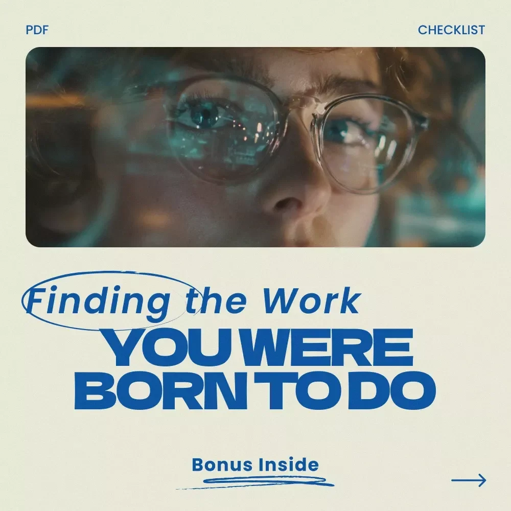 Finding the Work You Were Born to Do | How to Know What You Are Meant to Do eBook Guide, Life Purpose Workbook, Career Clarity Digital Download