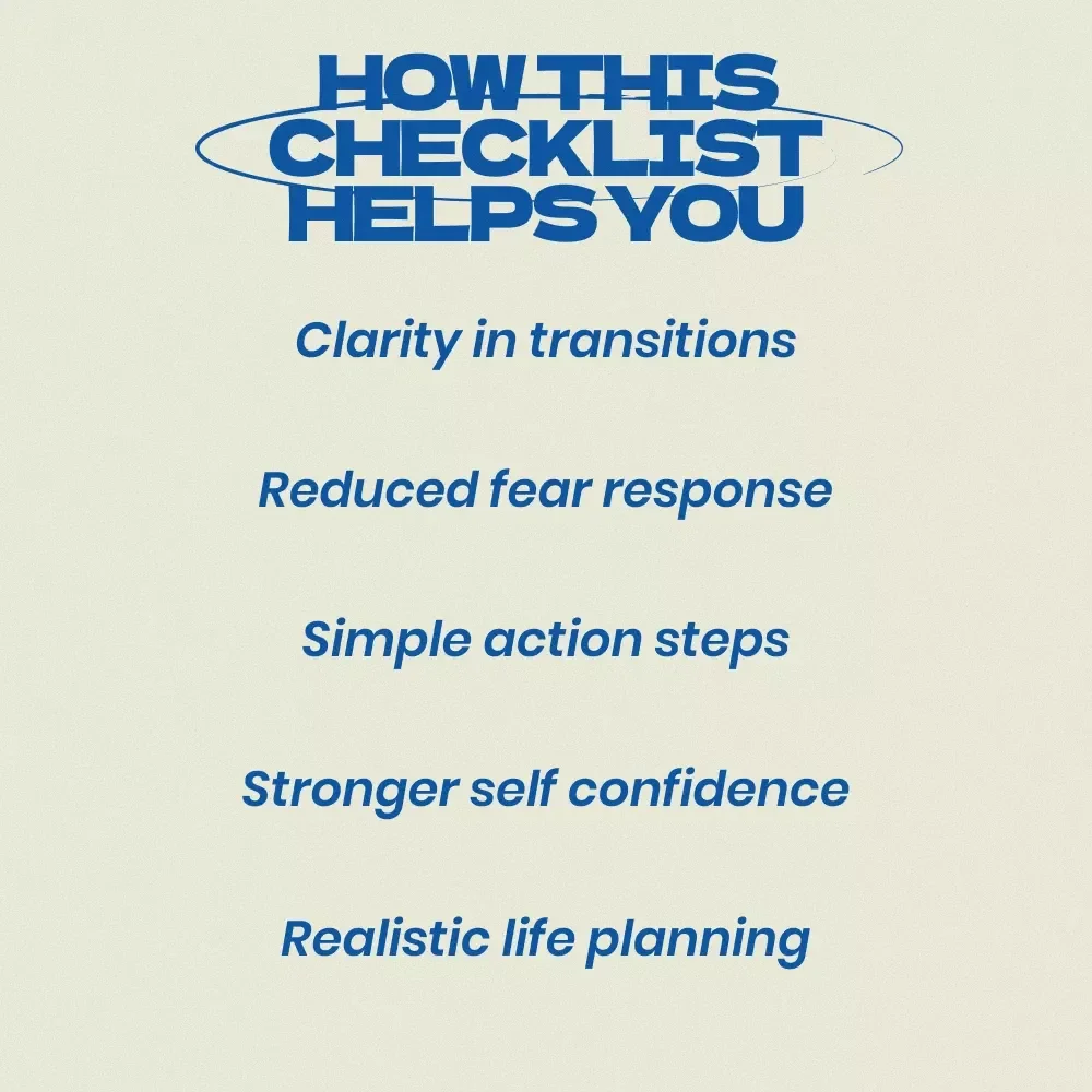 Starting Over Without Fear Checklist – Overcome Fear of Change When Starting Over in Life, Life Reset Guide, Personal Growth Planner, Mindset Shift Workbook