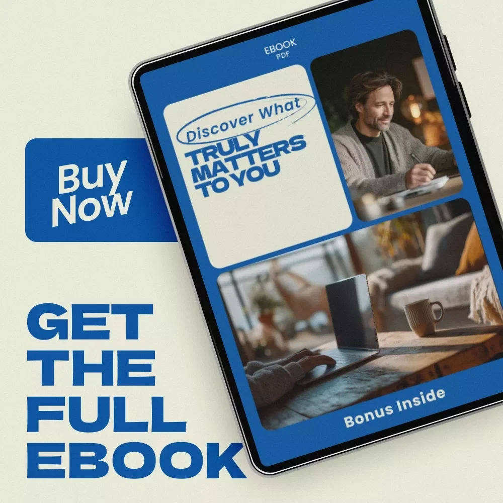 Discover What Truly Matters to You | How to Figure Out Your Core Values eBook, Self Discovery Guide, Personal Growth Workbook, Values Clarity Digital Download