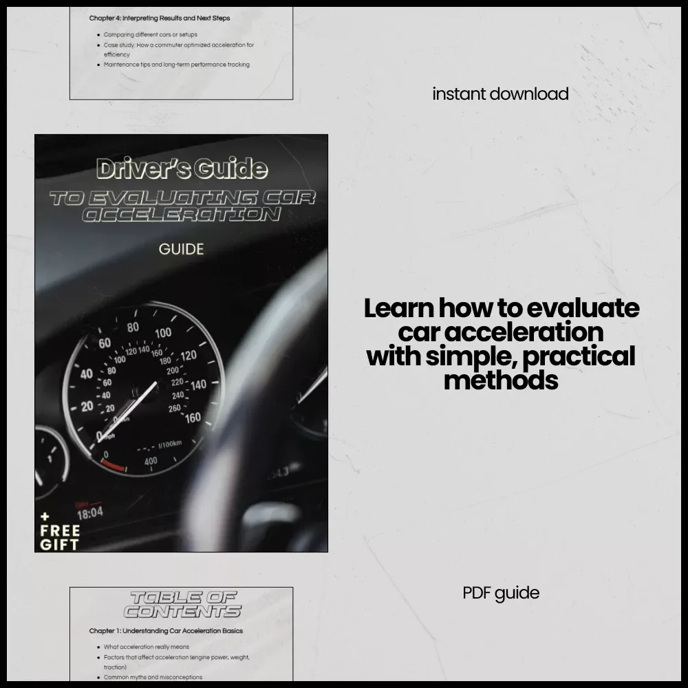 Driver’s Guide to Evaluating Car Acceleration | How to Evaluate Car Acceleration Step-by-Step Digital Guide for Beginners & Enthusiasts