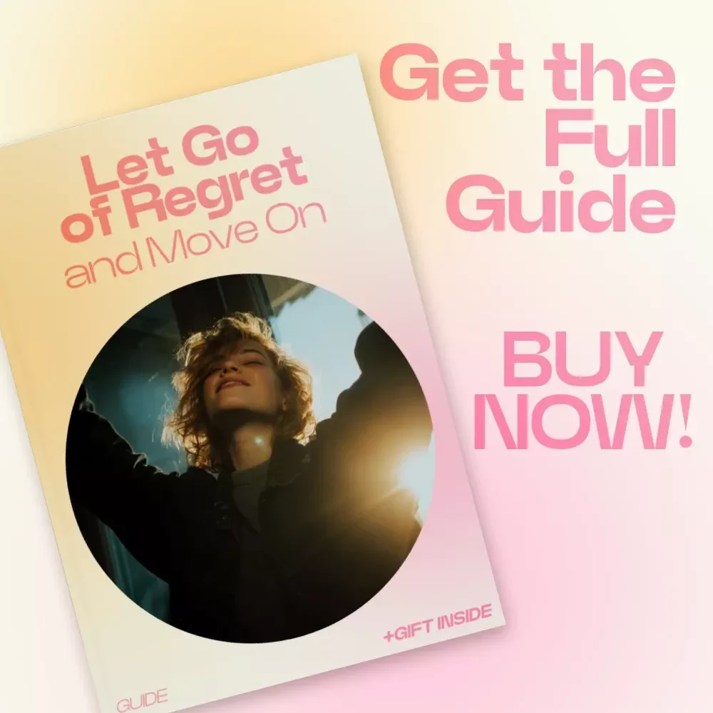 Let Go of Regret and Move On – A Powerful Guide for letting go of past mistakes and regret, Emotional Healing, Self Growth, Mindset Reset Digital Download