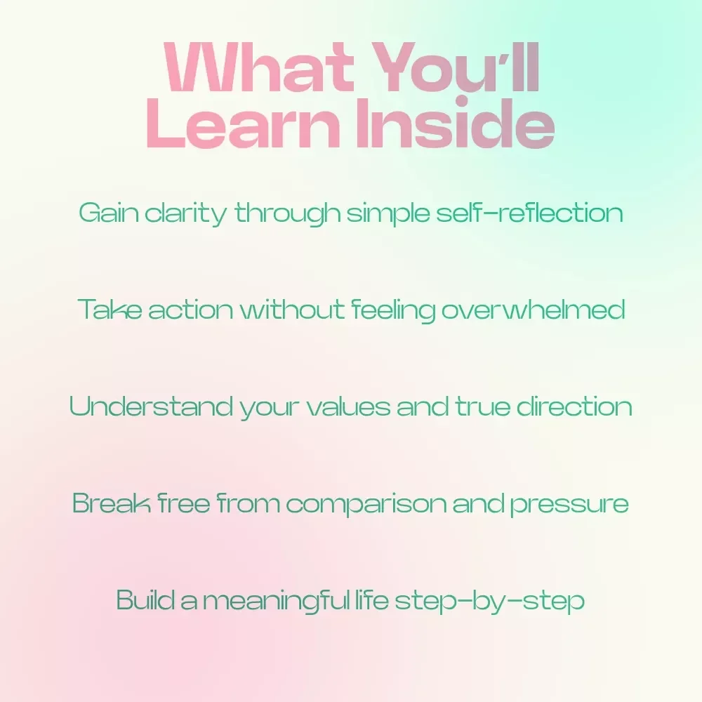 Finding Your Way When You Feel Lost – eBook Guide for Finding Purpose When You Feel Lost, Self-Discovery Workbook, Life Direction & Clarity Reset