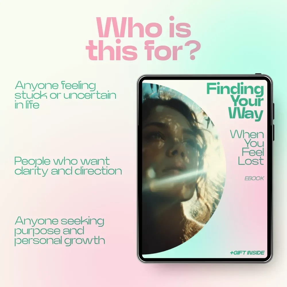 Finding Your Way When You Feel Lost – eBook Guide for Finding Purpose When You Feel Lost, Self-Discovery Workbook, Life Direction & Clarity Reset