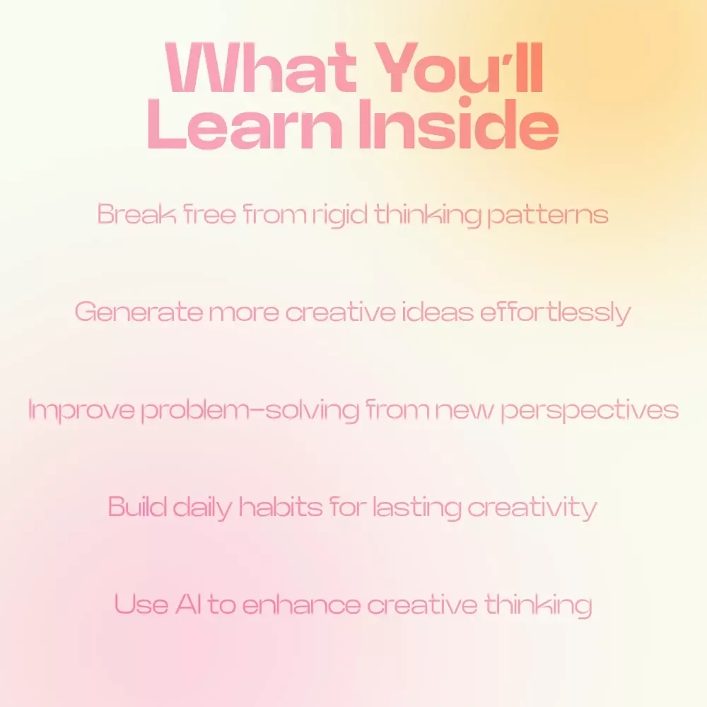 Flexible Thinking Unlocks Creativity Guide – How Flexible Thinking Helps Creativity, Creative Mindset Workbook, Problem Solving & Idea Generation Digital Download
