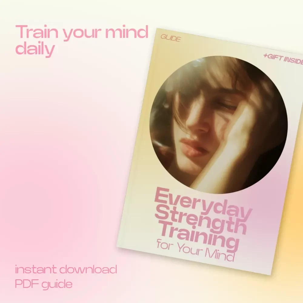 Everyday Strength Training for Your Mind | How to Build Resilience Like a Muscle Guide, Mental Toughness eBook, Personal Growth Digital Download