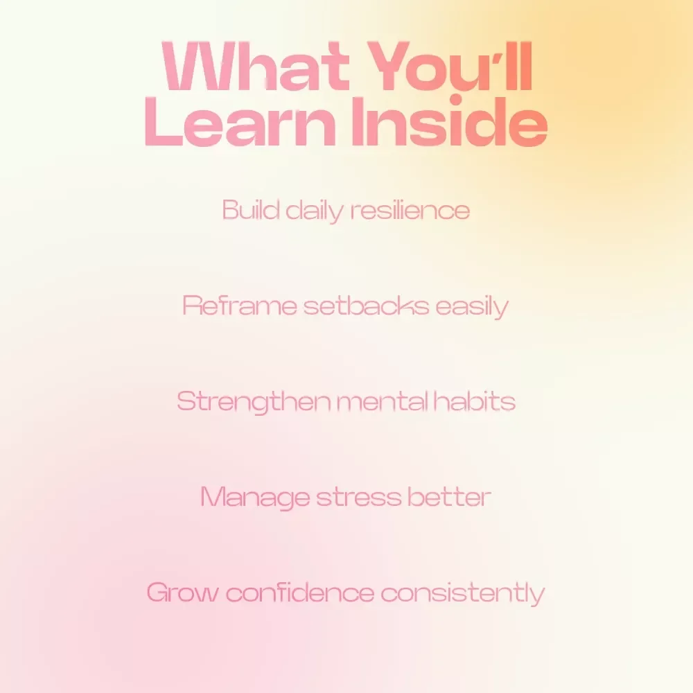 Everyday Strength Training for Your Mind | How to Build Resilience Like a Muscle Guide, Mental Toughness eBook, Personal Growth Digital Download