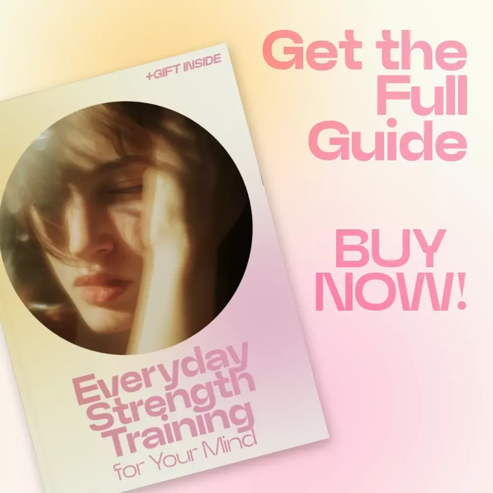 Everyday Strength Training for Your Mind | How to Build Resilience Like a Muscle Guide, Mental Toughness eBook, Personal Growth Digital Download