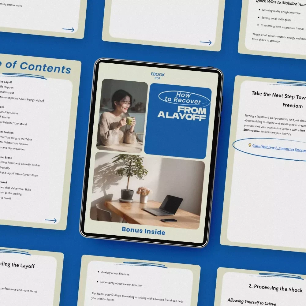 How to Recover from a Layoff: A Comprehensive eBook for Career Recovery and Growth