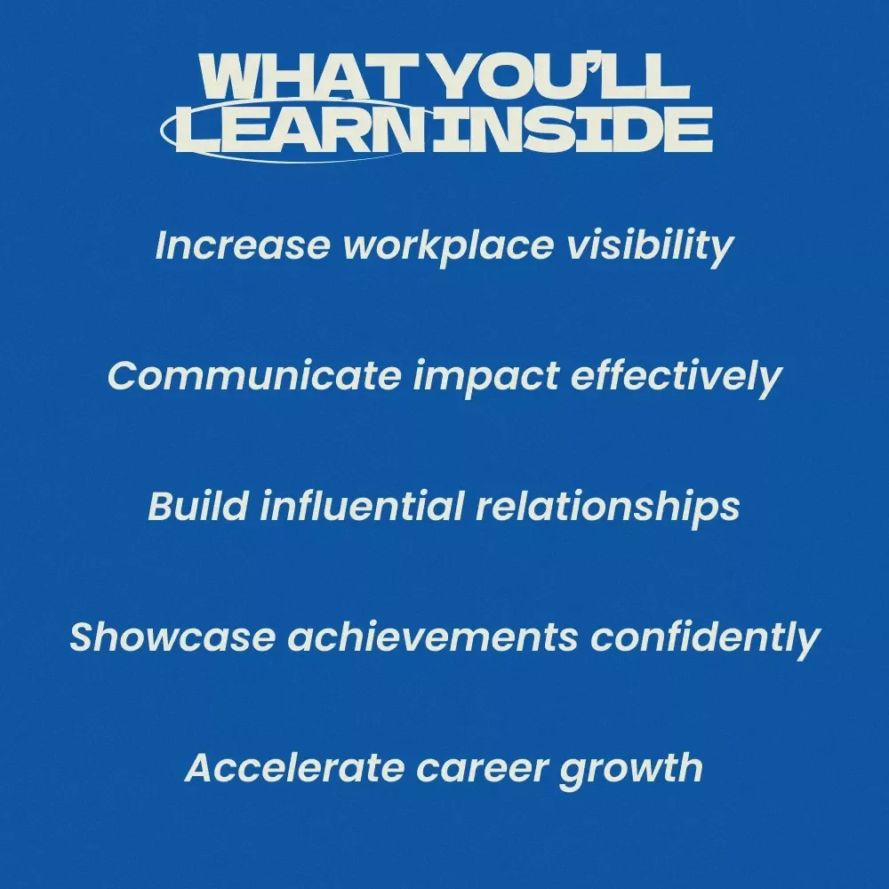 How to Get Noticed for Your Work in a Large Company – Proven Strategies, Career Growth Guide, Visibility & Recognition eBook for Professionals