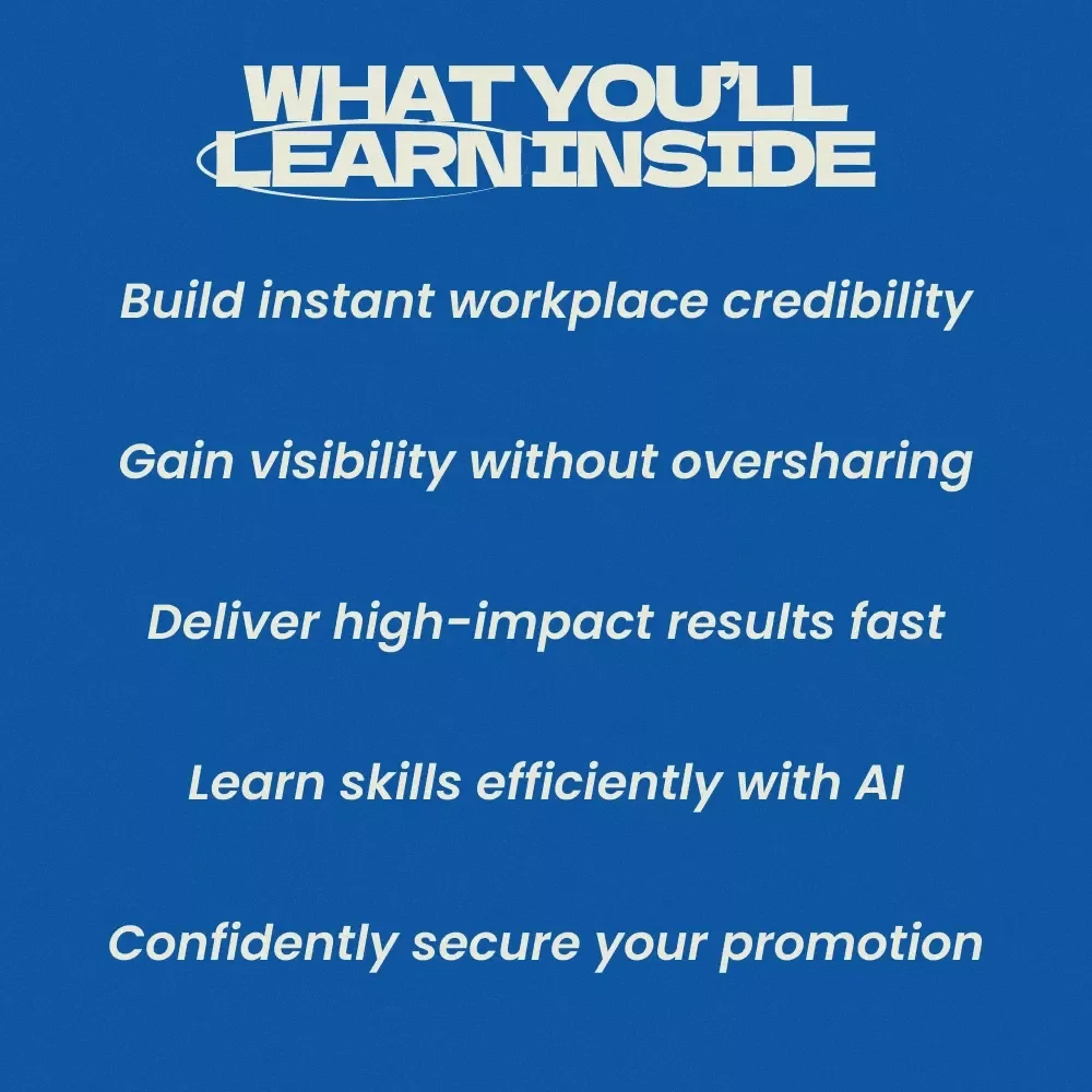 How to Rise Quickly in a New Career – Proven Guide on how to get promoted quickly in a new career, Career Growth eBook, Promotion Strategy Checklist, Workplace Success Blueprint