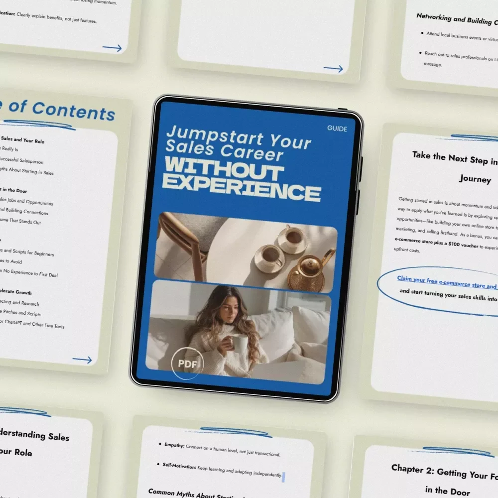 Jumpstart Your Sales Career Without Experience: A Step-by-Step Guide to Getting Into Sales
