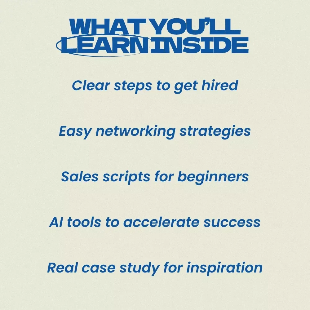 Jumpstart Your Sales Career Without Experience: A Step-by-Step Guide to Getting Into Sales